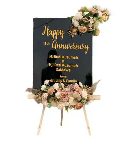 Papan Bunga Akrilik Nalo Tatan