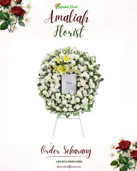 Krans Bunga Duka Nalo Tatan