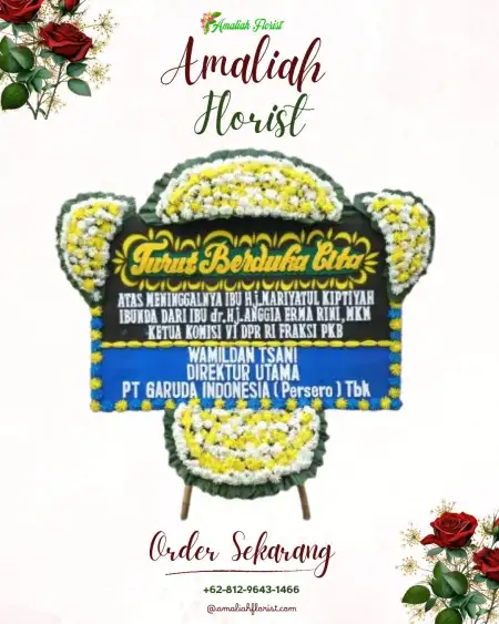 Papan Bunga Duka Nalo Tatan